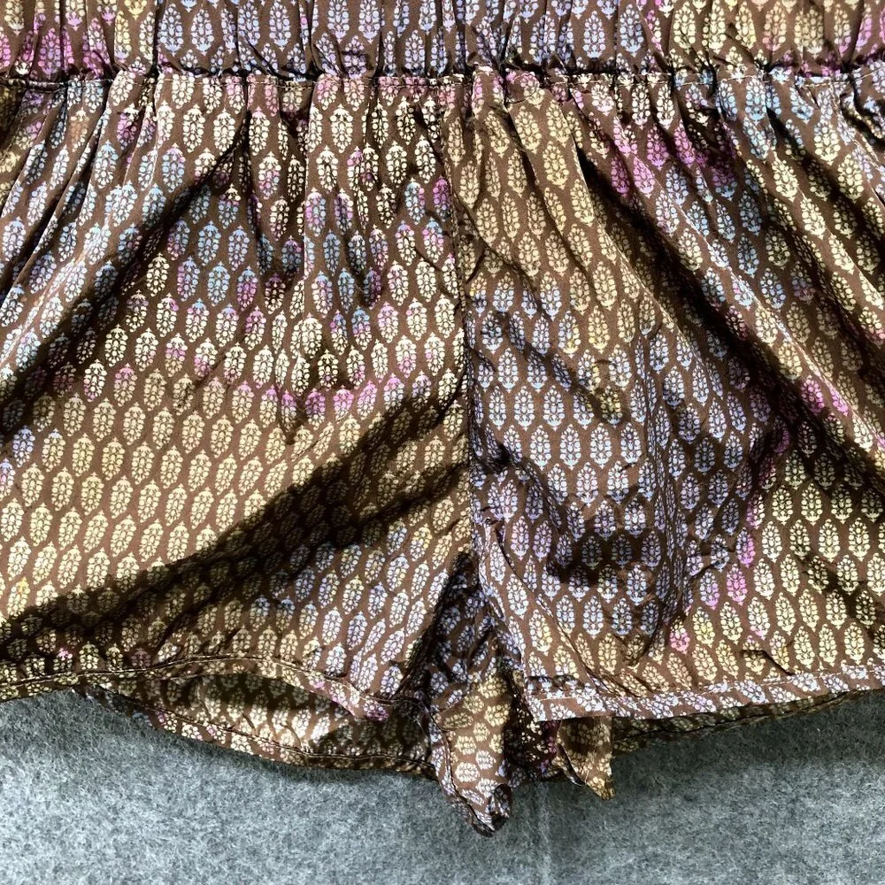 Free People Movement Running Shorts Womens Large L Active Lined Boho High Rise - Picture 4 of 11